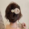 Vintage Dried Rose Hairpins For Women Ponytail Twist Hair Clips Shark Clip Barrettes Hair Accessories
