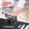 Knife Sharpener Ruixin Pro II All Iron Steel Professional Chef Knife Sharpener Kitchen Sharpening System Fix-angle 4 Whetstone