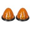 24V LED Watermelon Lights Rich Color Bumper Lights High-bright Trailer Side Marker Lights