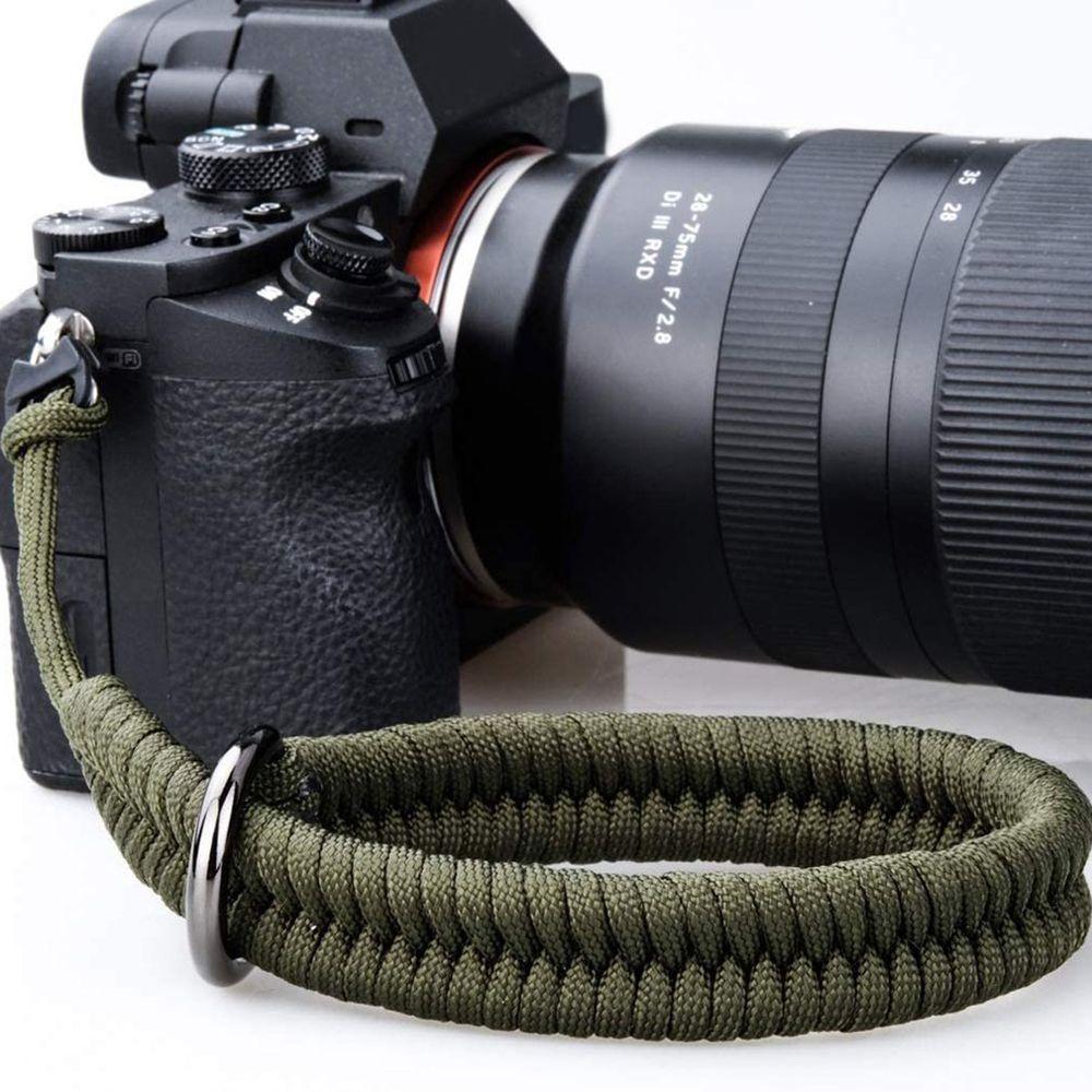 Grip Weave Cord With Base Hand-Woven Wristband Quick Release Connector SLR Camera Shoulder Strap