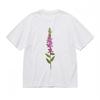 Men's Soft Comfortable Classic T-Shirt Minimalist Pink Flower 100% Cotton Tee