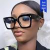 2022 European & American Style Anti-Blue Light Large Frame Glasses