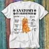 Anatomy Of A Golden Retriever Pet Dog Lover  T Shirt Top Tee 185