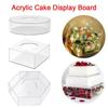 DIY Cake Display Board Transparent Cake Box New Cake Stand Birthday