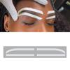 1 Set Eyebrow Stencil Sticker 3 Styles Disposable Brow Shaping Mapping Guide Card Eyebrow Airbrush Tattoo Auxiliary Template Tinting Sticker