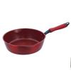 Bestco Frying IH Delicious Sign Evolt Pan, Deep, 28cm, Red, Compatible, NM-106,