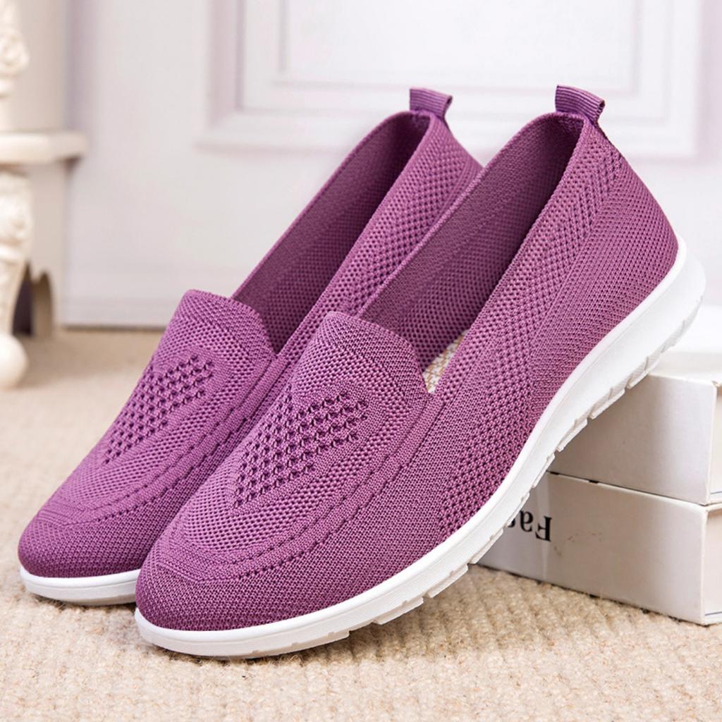New Women's Cloth Shoes, Casual Breathable Flat Sole Single Shoes, One Foot Soft Soled Shoes, Casual Shoes