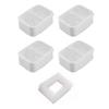 Replacement Water Fountain Filters 1Pcs Foam Filters 4Pcs Premium Cotton Activated Carbon Pet W