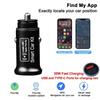 2-in-1 Mini Car Tracker&Car Charger Dual Purpose Find My Real Time Tracking Anti Theft Anti Loss GPS Locator