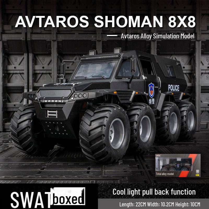 Siberian Conqueror Alloy Off-road Car Model with Sound and Light