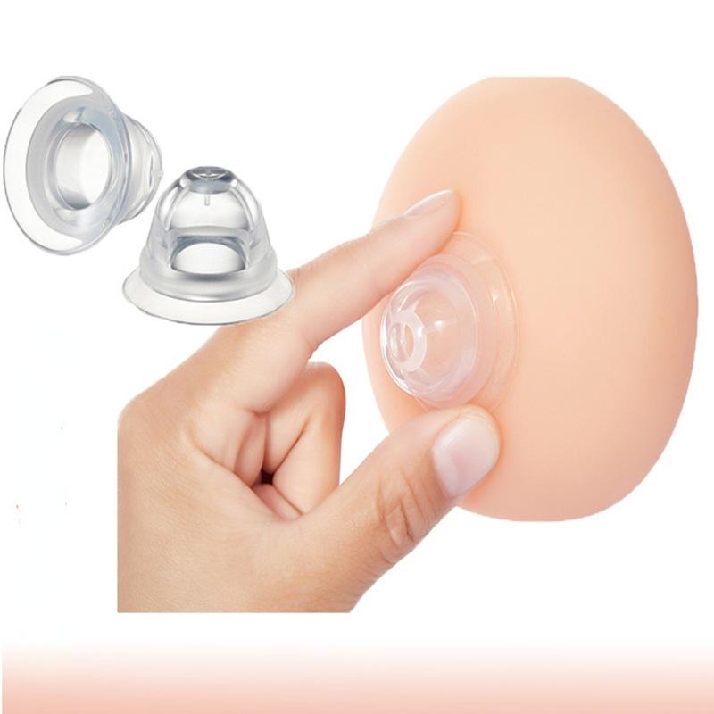 Silicone Nipple Correction Niplette Welnove Nipple Shield Sucker Corrector Flat 2PCS
