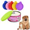 Storage Box Cover Pet Supplies Food Tin Cover Fresh-keeping Lid Pet Can Covers Silicone Can Lid