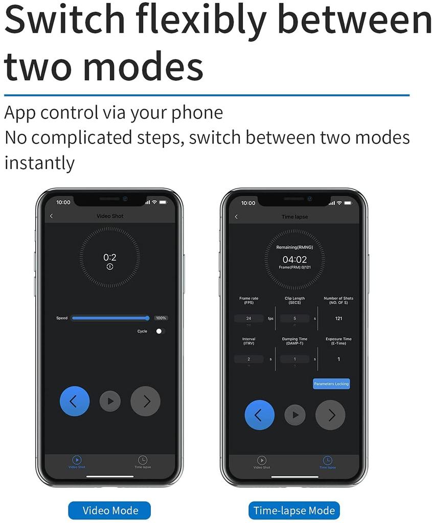 YC Onion Motorized Camera 26cm with App Slider Rail Track Compatible with YC Onion Maximum Load Capacity 10kg for DSLR Video and GoPros Slider,