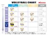 Mikasa Volleyball Practice Ball, Size 5, for Adults, Colleges, and High Schools, Yellow/Blue, Recommended Internal Pressure 0.3-0.325 Kgf/cm², V335W
