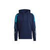 Adidas Originals Trefoil FW22 Re-Process Hoodie With Classic 3-Stripes And Drawstring Men Hoodie Blue HK7478