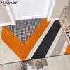 Doormat Modern Anti-slip Carpet Household Entrance Hallway Floor Mat Water-absorbent Bathroom Dirt Tolerance Decoration Carpet