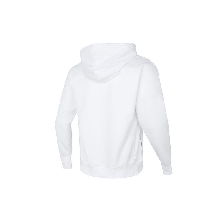 Nike DF Standard Issue PO Hoodie Premium Letter Print Sport Casual Men Hoodie White DV9502-100