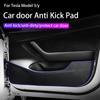 Model 3/y Car Door Anti-kick Pad Invisible Protective Anti-kick Pad For Tesla Model 3/model Y Car Interior