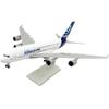 1/240 Scale 30CM Diecast Resin Prototype A380 Airplane Model Airbus 380 Toy Plane for Children for Display Gift Collection