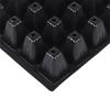 2Pcs 50 Cells Seedling Trays Plastic Gardening Germination Trays Black Seedling Container Garden Supplies For Vegetable Flower