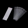 200pcs Resealable Self Adhesive Bag Transparent Long Sealed Plastic Cookie Bag Gift Packaging