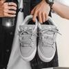 35-44 New Niche Bread Korean Version Fashion Couple Lace-up Men's and Women's Running Skateboard Shoes Sports and Leisure Shoes