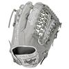 Rawlings CLOUD METAL GR5FHCY70 Baseball Throw HOH® Glove, Soft, Outfielder's, Gray/Platinum, 13-inch, Left-Handed