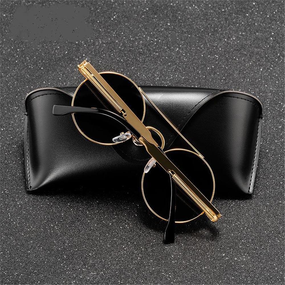 Vintage Punk Style Sunglasses For Women  Men Retro Round Metal Frame Summer Spring Luxurydesign Car Glasses Eyewear Uv400