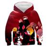 2023 New Naruto Hoodie Animation Kids 3D Printed Fashion Sweatshirts Boys Girls Kids Pullovers Street Wear Coats 3-14 Years Old