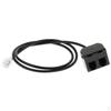 Female 2 To 1 Male 4P4C Converter Adapter Cable 25 Cm