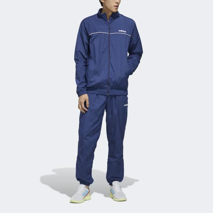 Adidas Sports Jacket Men Tops Tech-Blue FM6075