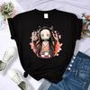 Demon Slayer T Shirt Women Kimetsu No Yaiba Nezuko Tshirt FeUnisex Tanjirou Kamado Graphic Tee Shirt Japanese Anime Unisexga T-shirt