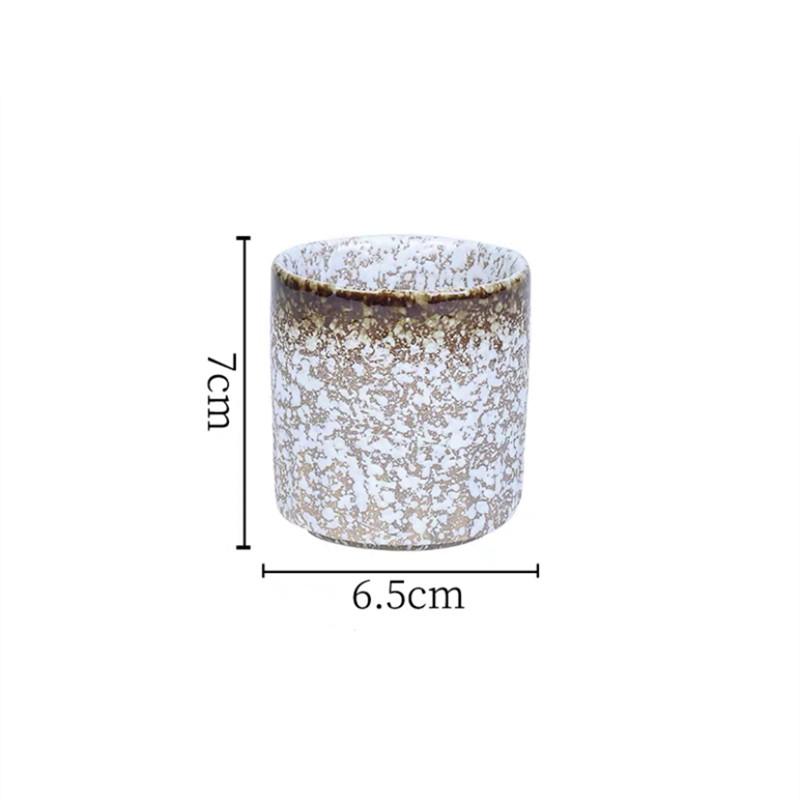 Hi Under Glazed Ceramic Coffee Cup Porcelain Tea Cup Sake Cup Drinking Utensils Office Drinkware 100ML