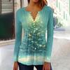 Long Sleeve Shirts For Women Fall Fashion Dressy Casual Blouses Trendy Pleated Tunic Tops For Leggings Christmas