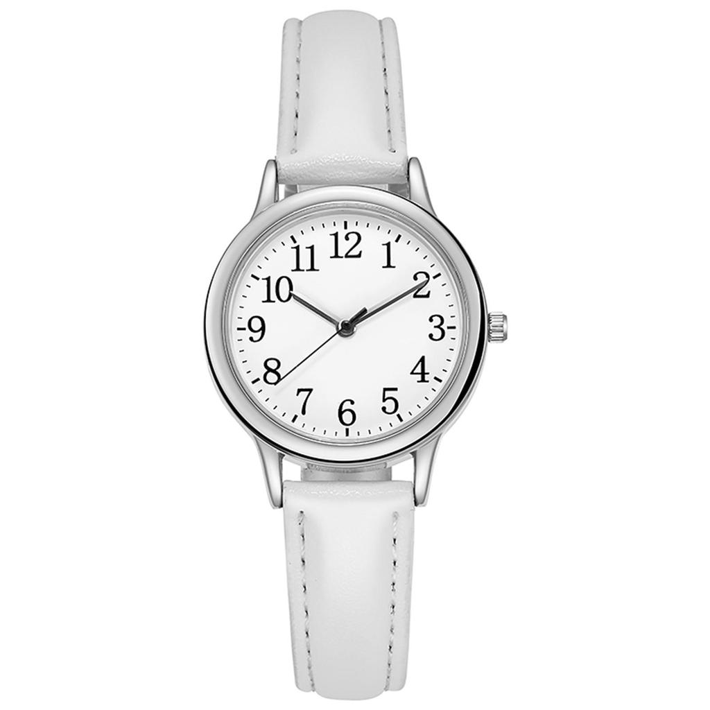 Japan Movement Women Quartz Fine Watch Easy To Read Arabic Numerals Simple-Dial
