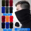 Women Scarf Thick Warm Elastic Knitted Anti-slip Multifunctional Lightweight Windproof Unisex Cycling Piled
