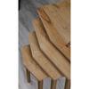 Karaca 4-Piece Nesting Table - Service Table - Side Table - Oak (RIVOLI)