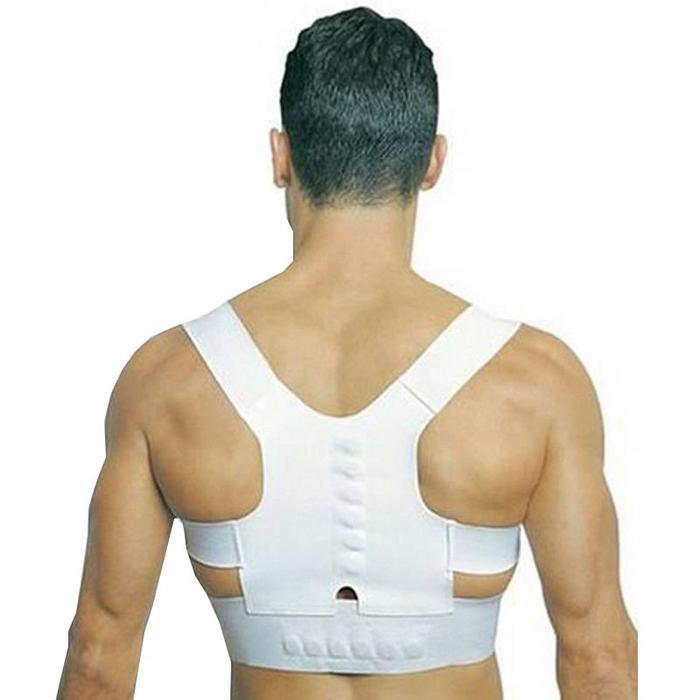 Men's and Women's Back Support Posture Orthosis Shoulder Support Straight Support Belt Adjustable Neutral