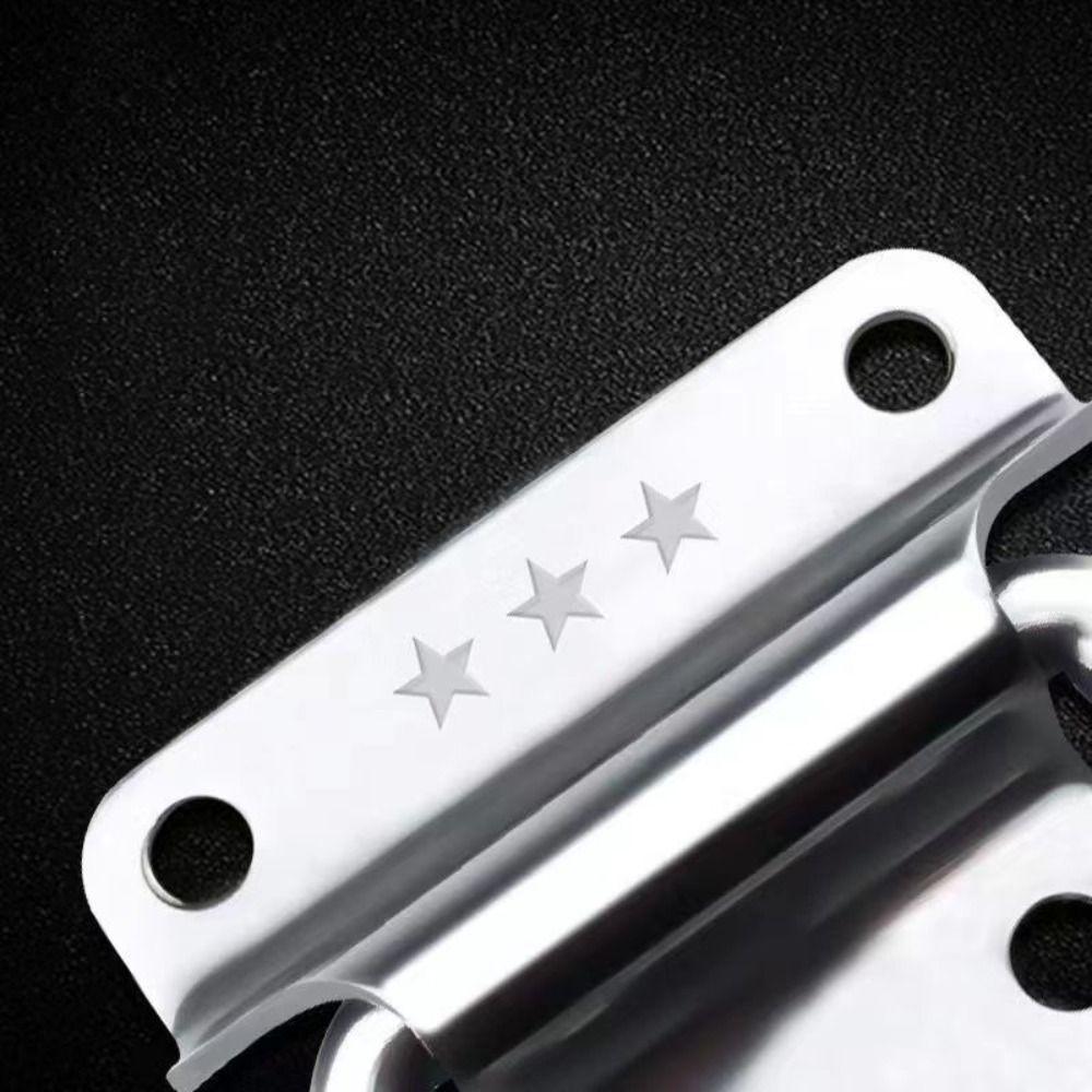 Folding Cabinet Drawer Handle Silver Wooden Box Handle Durable Simple Door Handle