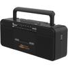 Portable Radio Cassette Recorder & Player, Supports Transcription of Files In MP3 Format, Supports Bluetooth Connection and USB Playback