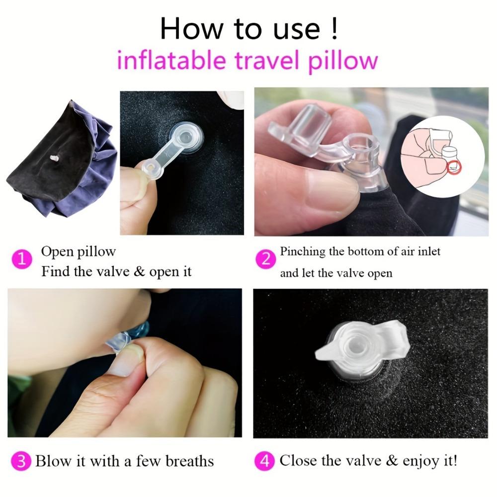 1pc Plush Leg Pillow with Inflatable PVC Triangle Cushion, Portable and Washable, Reliable for Home and Outdoor Sofa Use, No Power Required