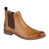 Mens Leather Gusset Boots