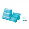 6-Piece Oxford Cloth Travel Storage Set: Includes Shoe Bag, Underwear Organizer, and More.