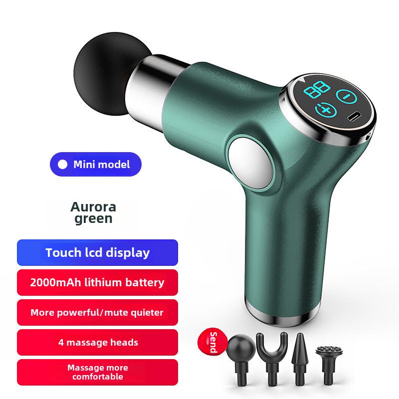 Mini LCD Portable Muscle Massage Gun for Health and Fitness