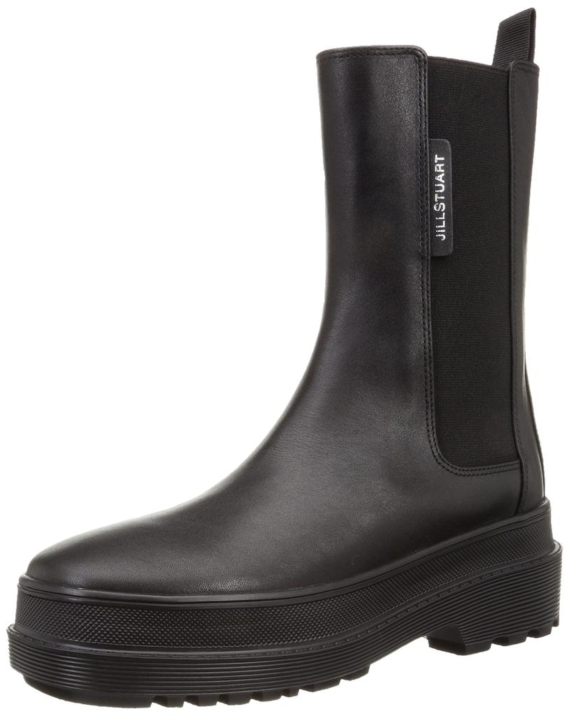 STUART Fashion Thick Sole Side Gore Short Boots B [JILL SHOE] Boots,