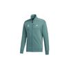 Classic Track Jacket with Full Zip and Stand Collar Men Outerwear Emerald GM4458
