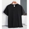 Male Black Tee Shirt T-Shirts Men Clothing Short Sleeve Summer Plus Size Cotton Top Boys Camping Tshirts