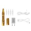Semi Permanent Microblading Makeup Machine Eyebrow Lip Tattoo Pen  95- Gold