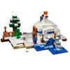 Imported LEGO Minecraft LEGO Minecraft 21120 the Snow Hideout Building Kit [item]