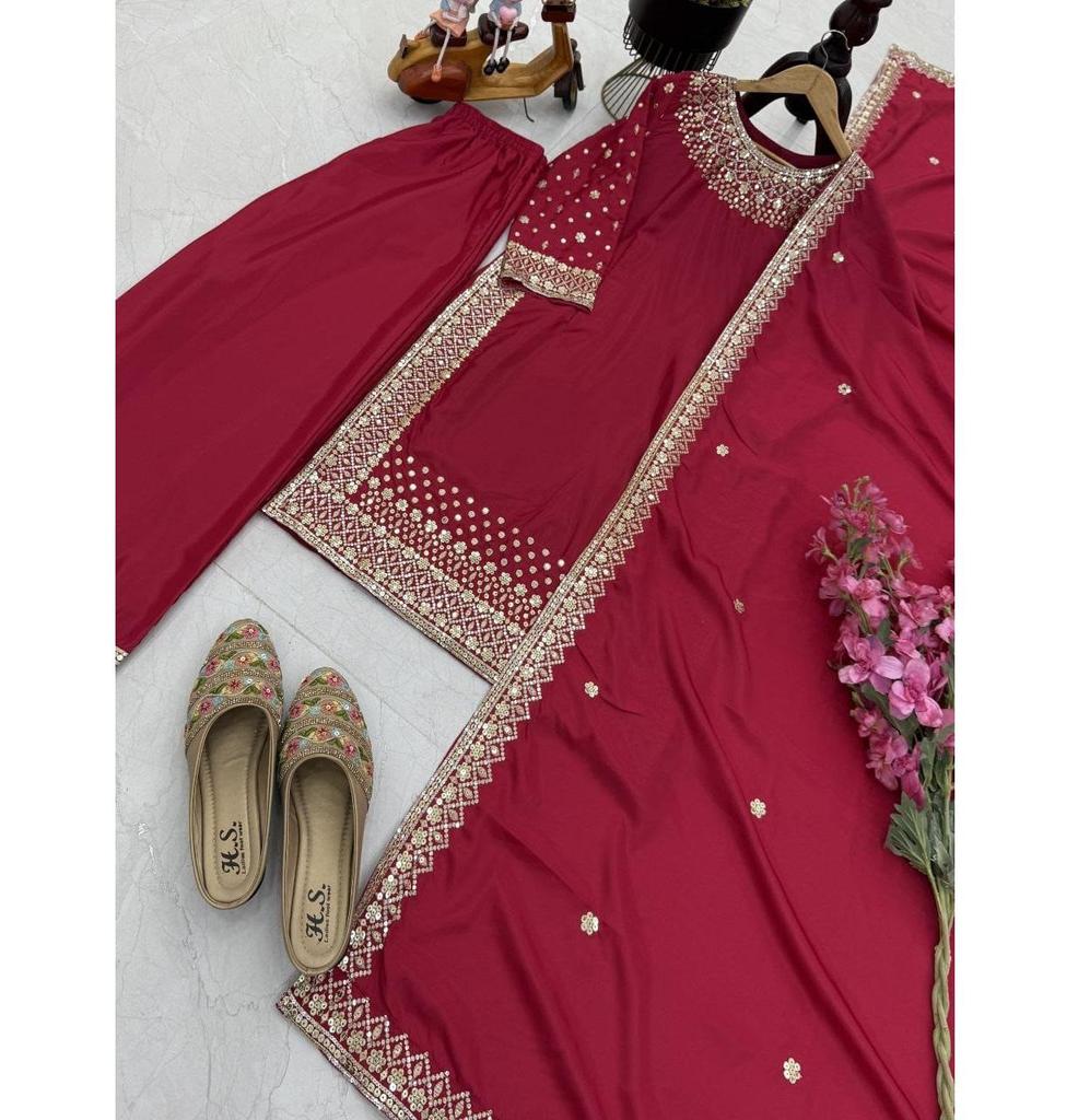 Indian Women Bollywood Salwar Suit Designer Party Wear Salwar Kameez Palazzo Set Ethnic Wear